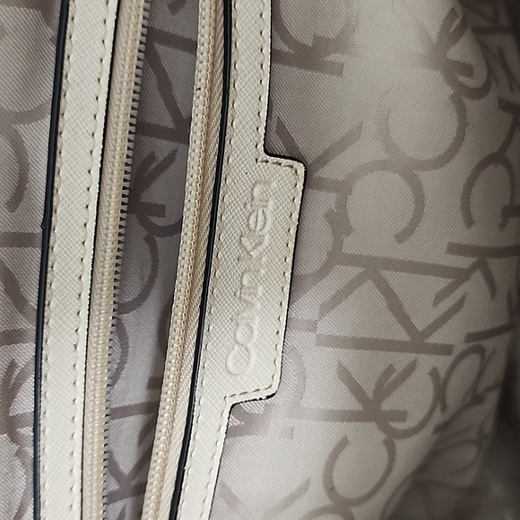 Calvin Klein Hayden Monogram Chain Satchel - Picture 12 of 12